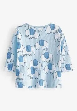 Next 3 PACK - Langarmshirt - Blue Baby Elephant -Oberbekleidung Verkäufe b342790ec11a4b9585c82e89188d1eff
