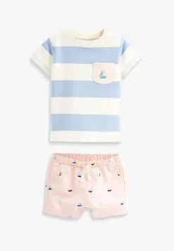 Next AND 2 PIECE SET - Shorts - Blue/pink Boat 11 Next AND 2 PIECE SET - Shorts - Blue/pink Boat -Oberbekleidung Verkäufe b3872c60a05240a99ad191bfd84d0ef8