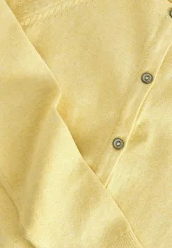 Next Strickjacke - Lemon Yellow -Oberbekleidung Verkäufe b3ac8707ddd241f59dc57477abf30fc2