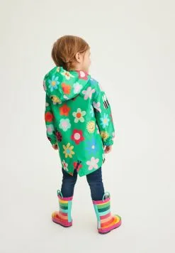 Next SHOWER RESISTANT PRINTED STANDARD - Regenjacke / Wasserabweisende Jacke - Green -Oberbekleidung Verkäufe b69ce751307647178c7f66d61f35d168