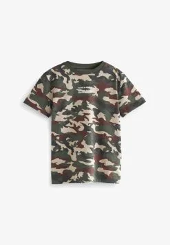 Next SHORT SLEEVE ALL OVER - T-Shirt Print - Navy Blue Leaf -Oberbekleidung Verkäufe b6c82b02551b4cdb897967a74a243fad