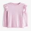 Next LONG SLEEVE FRILL 3MTHS-7YRS - Strickpullover - Purple -Oberbekleidung Verkäufe b72b8abdb3574fffa4739e739ffdbf78