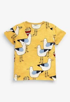 Next 3 PACK - T-Shirt Print - Mottled Dark Yellow -Oberbekleidung Verkäufe b73763cb8ec144578e0bfad25eee5c7a