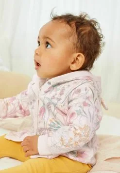 Next Sweatjacke - Pink Floral