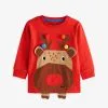 Next LONG SLEEVE CHRISTMAS STANDARD - Langarmshirt - Red -Oberbekleidung Verkäufe ba4b348ecb9a44be8fd01b77d5769876