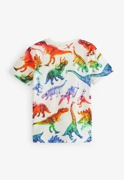 Next ALL OVER SHORT SLEEVE - T-Shirt Print - White -Oberbekleidung Verkäufe bb2bee1f1d994787b935a07890e8d364