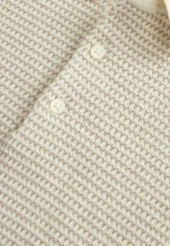 Next SHORT SLEEVE TEXTURED - Poloshirt - Cream -Oberbekleidung Verkäufe bc16655e587c4749a9ec791e9736f013