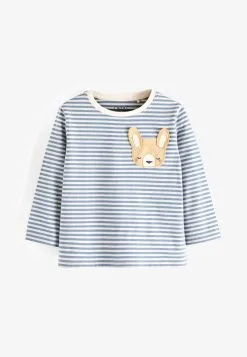 Next POCKET LONG SLEEVE STANDARD - Langarmshirt - Blue -Oberbekleidung Verkäufe bcbf6909d7e0401f95574c5fbb7c945c 1