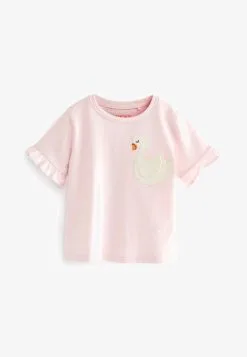 Next SHORT SLEEVE STANDARD - T-Shirt Print - Yellow -Oberbekleidung Verkäufe bd9a74f087d24b1496915033745364c9