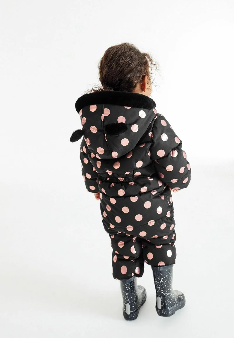 Next SHOWER RESISTANT STANDARD - Schneeanzug - Black Rose Gold Spot 4 Next SHOWER RESISTANT STANDARD - Schneeanzug - Black Rose Gold Spot – Bild 2