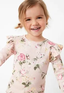 Next LONG SLEEVE FRILL - Langarmshirt - Pink