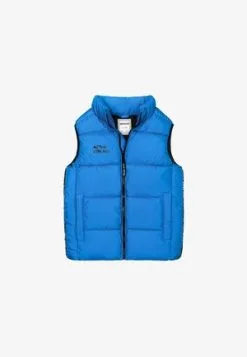 Next PADDED PUFFER - Weste - Blue Colourblock -Oberbekleidung Verkäufe c065635224d24403adbe622f036777a5