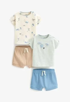 Next 4 PIECE SET - Shorts - Blue Dog -Oberbekleidung Verkäufe c07984b1e5744f09a96076b559154e84 1