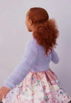 Next SPARKLE FLUFFY SHRUG - Strickjacke - Purple -Oberbekleidung Verkäufe c0b389c4e2294dd6b80b22bdcb5e674a