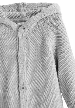 Next BEAR STANDARD - Strickjacke - Light Grey -Oberbekleidung Verkäufe c17a1e1e2ff94b90a561415ff60a2980
