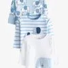 Next 3 PACK - Langarmshirt - Blue Baby Elephant -Oberbekleidung Verkäufe c31da688e8c84f8bb99d87a125d56da2