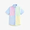 Next SHORT SLEEVE OXFORD STANDARD - Hemd - Blue Pastel Colourblock -Oberbekleidung Verkäufe c53a907bb08b45808d498a3c52579572 1