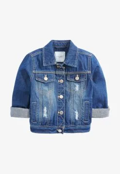 Next Jeansjacke - Mottled Blue