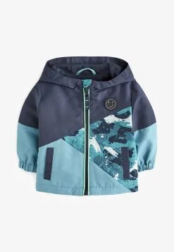 Next COLOURBLOCK ZIP HOODED STANDARD - Übergangsjacke - Blue -Oberbekleidung Verkäufe c76852db85dc48e58b7ba397030d9108