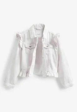 Next FRILLED STANDARD - Jeansjacke - Lilac Purple -Oberbekleidung Verkäufe ca3fa2e1db5441fda0cfb8e457a84bc0