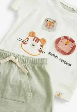 Next AND 2 PIECE SET - Shorts - Neutral Safari -Oberbekleidung Verkäufe cc61dd7e978b45489cc08f6ef65b3bf2