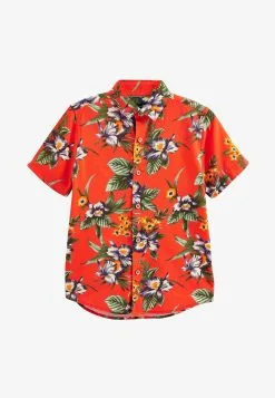 Next PRINTED SHORT SLEEVE - Hemd - Red Hawaiian -Oberbekleidung Verkäufe cc7c61290c1a4a4bbd422c4090eaefb8 1
