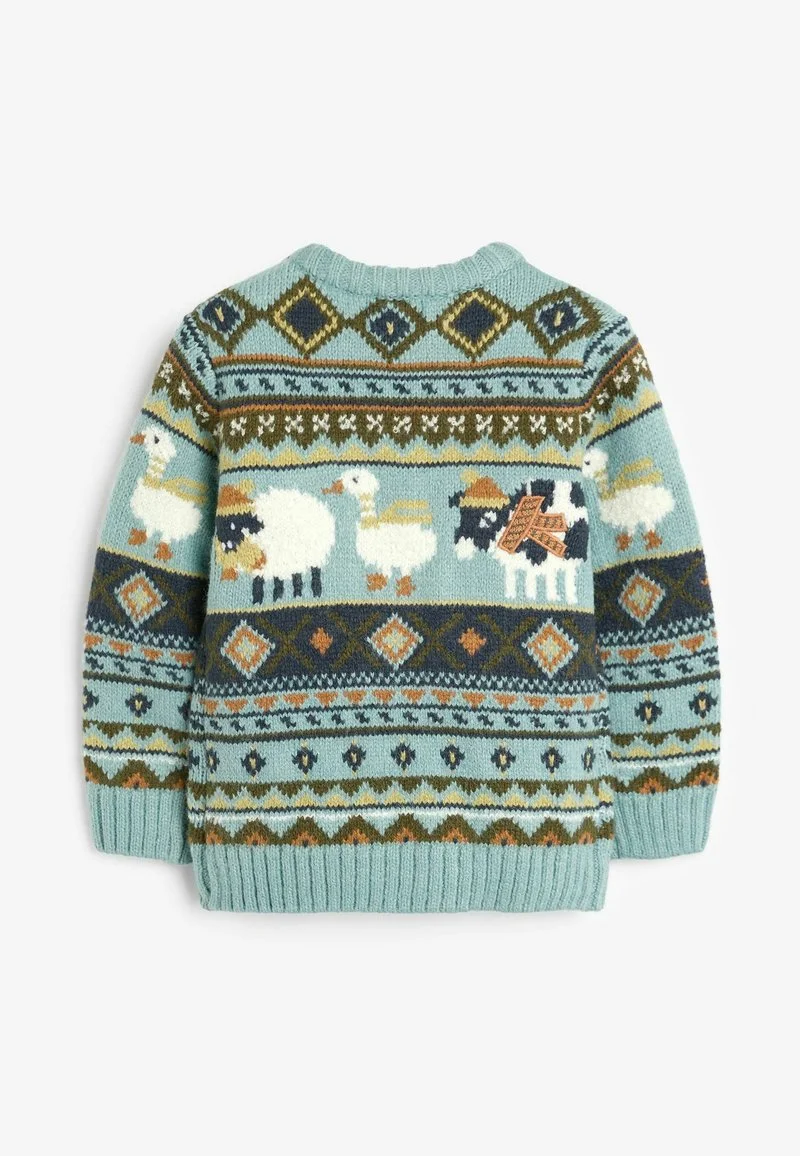 Next ANIMAL CHARACTER STANDARD - Strickpullover - Green 8 Next ANIMAL CHARACTER STANDARD - Strickpullover - Green – Bild 6