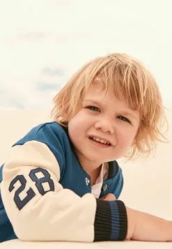 Next LICENSE LETTERMAN - Bomberjacke - Navy Blue Mickey Mouse