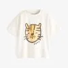 Next SHORT SLEEVE CHARACTER - T-Shirt Print - White Tiger Oversized -Oberbekleidung Verkäufe cf8ba8950c784763a740ae7c5804de18
