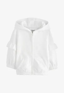 Next STANDARD - Sweatjacke - White Broderie -Oberbekleidung Verkäufe d121614d7f5a45d2a241b8dde85d6433