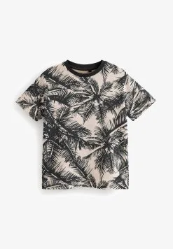 Next SHORT SLEEVE ALL OVER - T-Shirt Print - Navy Blue Leaf -Oberbekleidung Verkäufe d1830fa1c8a44c01bc0673ae91ab4bec