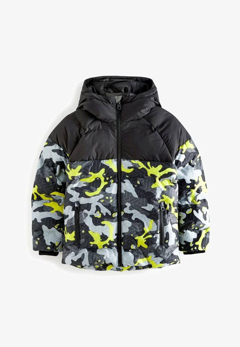 Next PUFFER - Winterjacke - Grey Black 3 Next PUFFER - Winterjacke - Grey Black