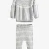 Next 2 PIECE SET - Strickpullover - Grey -Oberbekleidung Verkäufe d295facd43ee4749a1032f0d28cbec81
