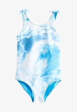 Next TIE SHOULDER - Badeanzug - Mint Green Floral -Oberbekleidung Verkäufe d3eaa05f65ec450f9a775428d2db50ca