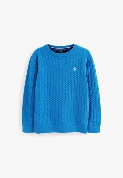 Next CABLE KNIT CREW STANDARD - Strickpullover - Green -Oberbekleidung Verkäufe d420d7d5d70a480a83fcf574f6b06c8f