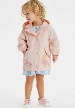 Next SHOWER RESISTANT EMBROIDERED - Übergangsjacke - Pink