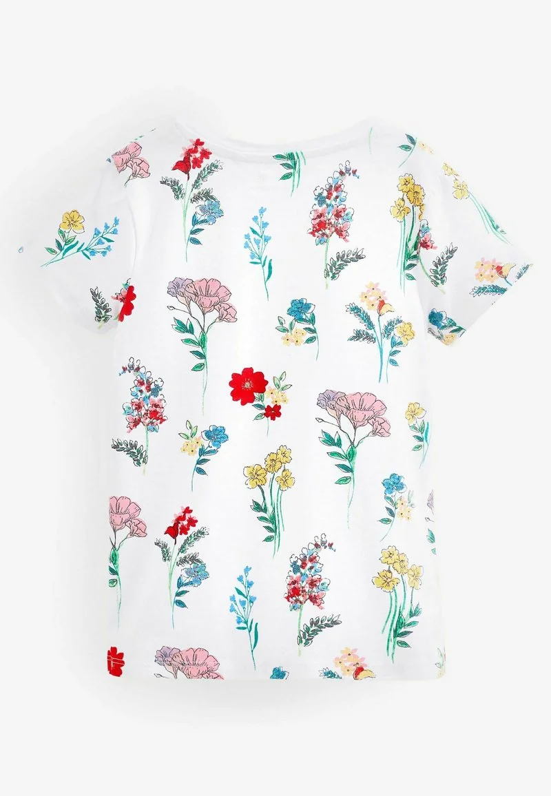 Next REGULAR FIT STANDARD - T-Shirt Basic - White 4 Next REGULAR FIT STANDARD - T-Shirt Basic - White – Bild 2