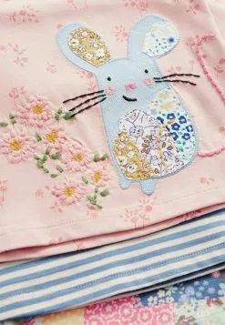 Next 3 PACK - Langarmshirt - Pink Blue Mouse -Oberbekleidung Verkäufe da21002b3ac9473e96af7a35adc45106