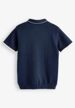 Next SHORT SLEEVE BUTTON THROUGH STANDARD - Strickjacke - Navy -Oberbekleidung Verkäufe db91cb45190c4aea8fa2533d23cdc434