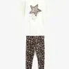 Next SET STANDARD - Leggings - Hosen - Ecru Brown Animal Sequin Star 1 Next SET STANDARD - Leggings - Hosen - Ecru Brown Animal Sequin Star -Oberbekleidung Verkäufe dc89a4324878428b834dcbc2d4147dc4