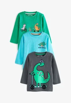Next 3 PACK APPLIQUÉ TRANSPORT - Langarmshirt - Blue Grey Arctic Animals 13 Next 3 PACK APPLIQUÉ TRANSPORT - Langarmshirt - Blue Grey Arctic Animals -Oberbekleidung Verkäufe de775d2e9f654c8bb5aae6991fc5cfb2