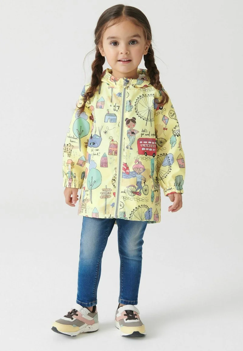 Next SHOWER RESISTANT PRINTED STANDARD - Regenjacke / Wasserabweisende Jacke - Yellow 3 Next SHOWER RESISTANT PRINTED STANDARD - Regenjacke / Wasserabweisende Jacke - Yellow