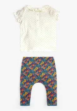 Next SET (0MTHS-3YRS) - Leggings - Hosen - White And Blue Floral Character 12 Next SET (0MTHS-3YRS) - Leggings - Hosen - White And Blue Floral Character -Oberbekleidung Verkäufe e0252b8b9589438fb23d7ccdcfb20846