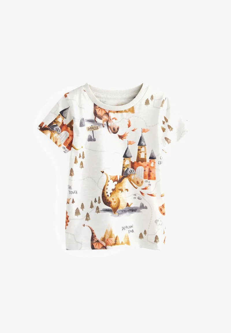 Next SHORT SLEEVE ALL OVER PRINT STANDARD - T-Shirt Print - Yellow 8 Next SHORT SLEEVE ALL OVER PRINT STANDARD - T-Shirt Print - Yellow – Bild 6