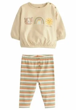 Next 4 PIECE - Leggings - Hosen - Oatmeal Bear -Oberbekleidung Verkäufe e22a03db2d7540c4be03eac55f2ceeb4