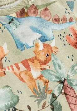 Next SHORT SLEEVE ALL OVER PRINT - T-Shirt Print - Khaki Green Dino -Oberbekleidung Verkäufe e34d199aa90c4f71b6c0feafead3a33b