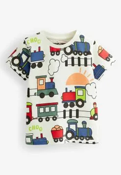 Next CHARACTER SHORT SLEEVES 3 PACK - T-Shirt Print - Bright Train -Oberbekleidung Verkäufe e374cba1f3784917aac50c0b8587b77e