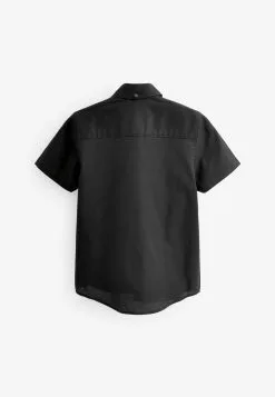 Next SHORT SLEEVE OXFORD STANDARD - Hemd - Black -Oberbekleidung Verkäufe e3fe57bdac2d4014b0a4d89e4a2d402a