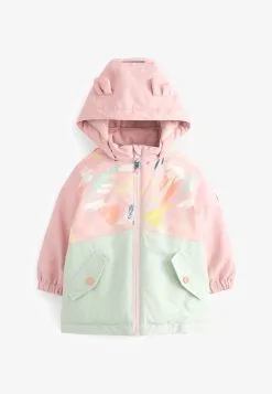 Next PRINTED STANDARD - Regenjacke / Wasserabweisende Jacke - Pink Green -Oberbekleidung Verkäufe e45b1e97cc4546198e642c1cbee15e91