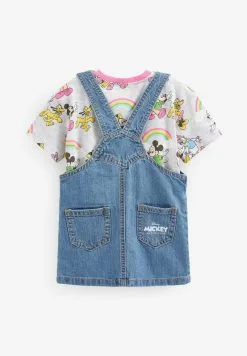 Next MICKEY MOUSE & FRIENDS PINAFORE SET STANDARD - Latzhose - Blue Denim -Oberbekleidung Verkäufe e52568ebbd4b4c2fbdb6f953444d3656
